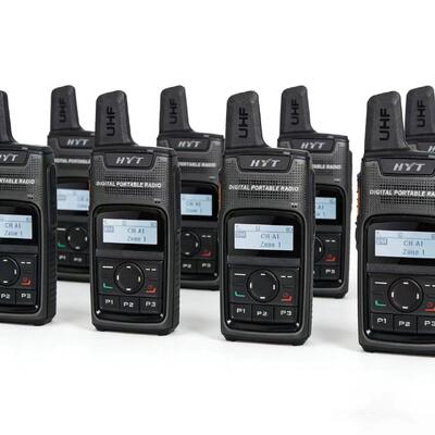 HYT海能达对讲机TD370商业数字对讲机商场娱乐场户外迷你对讲机