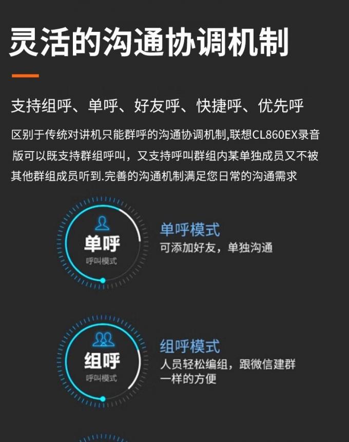 联想CL860EX防爆对讲机展示图8