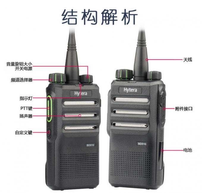海能达BD510对讲机配件展示