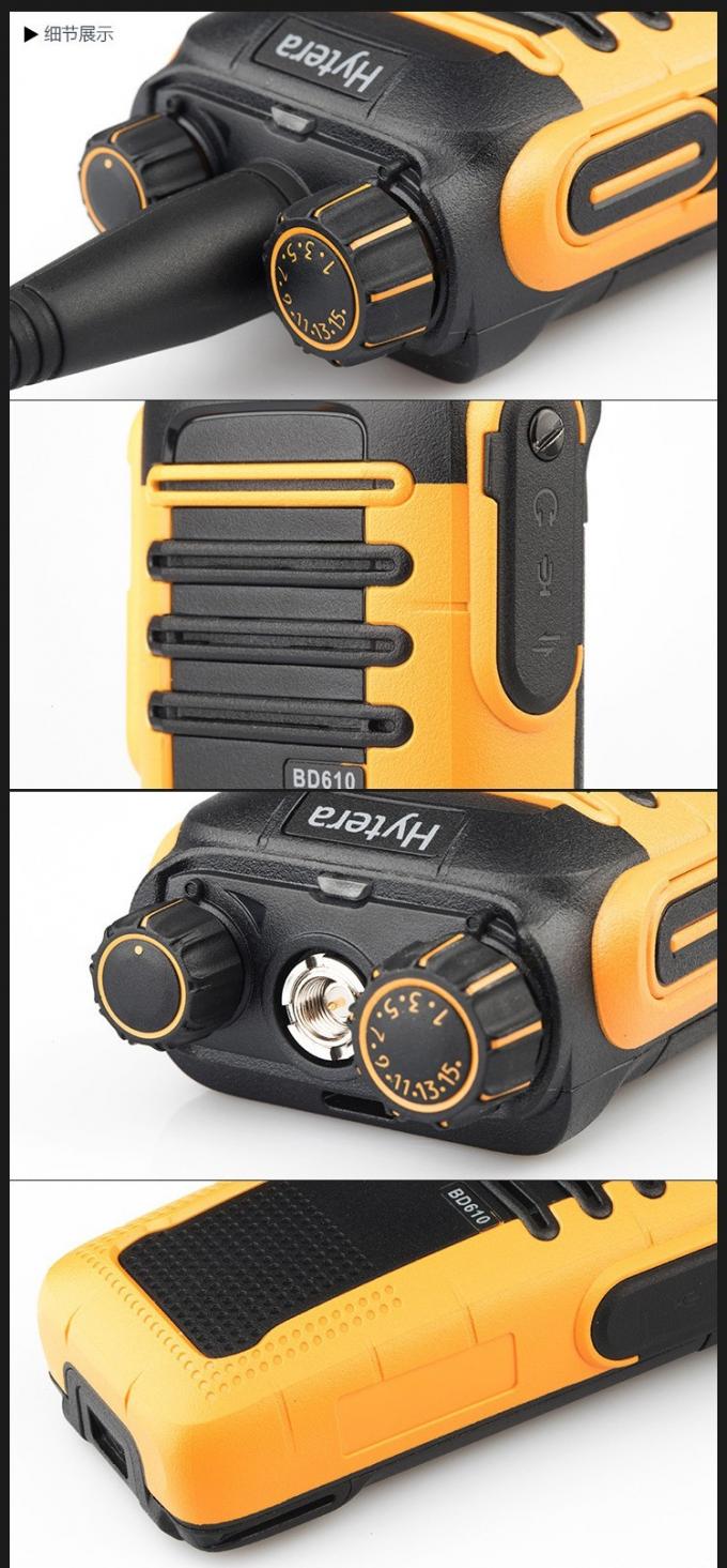 海能达BD610对讲机防水性能展示