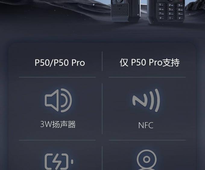 海能达P50/P50Pro对讲机产品说明书