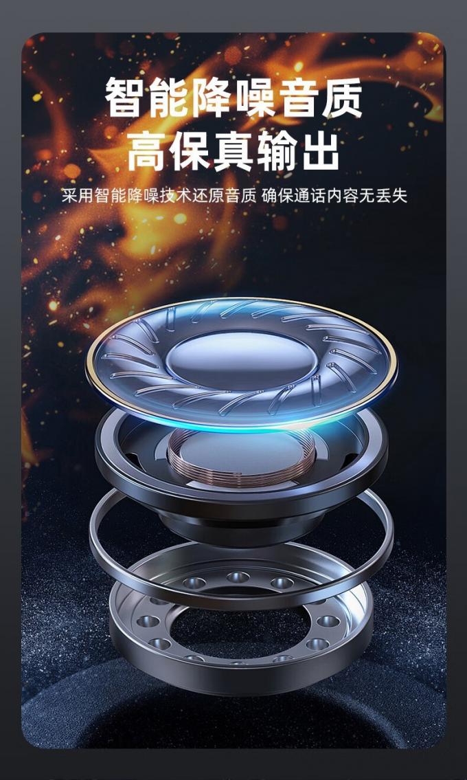 联想CL688EX防爆对讲机侧面视图