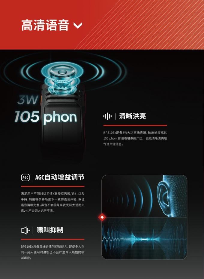 海能达BP510Ex防爆对讲机防水特性展示